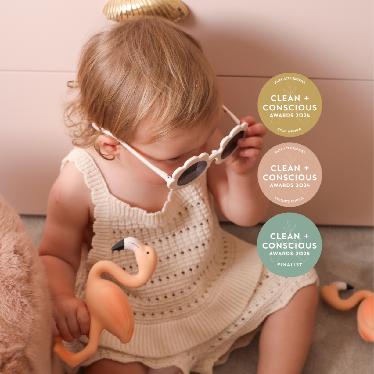 Lingo the Flamingo Teether